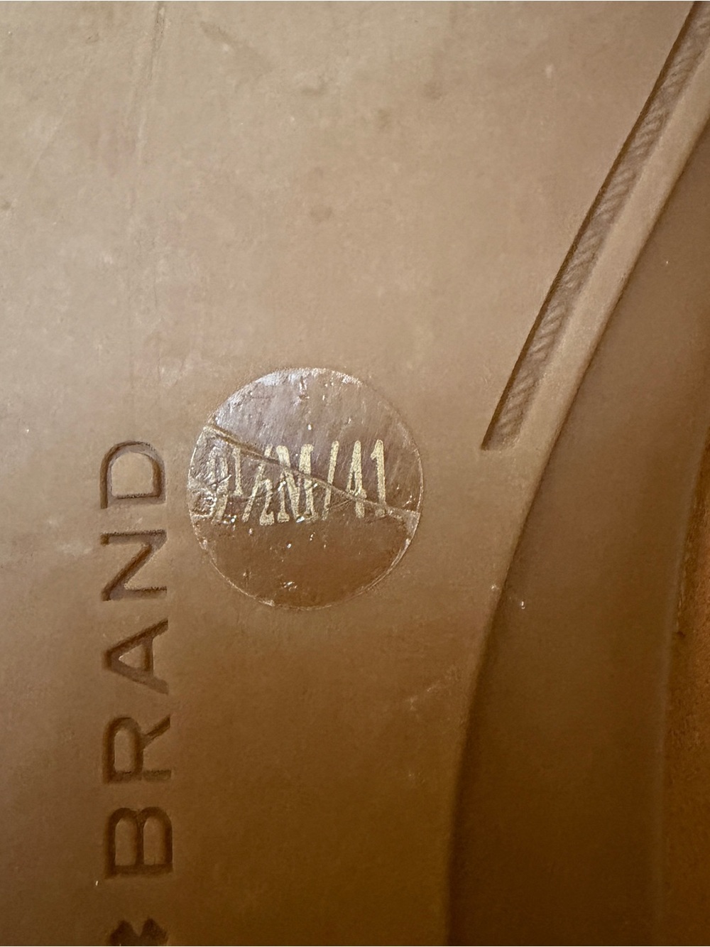 Lucky Brand Cognac Leather Ballet Flats - Picture 9 of 11